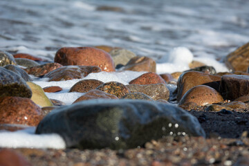 Steine in der Brandung