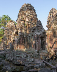 Travel through Cambodia at the temple complex.