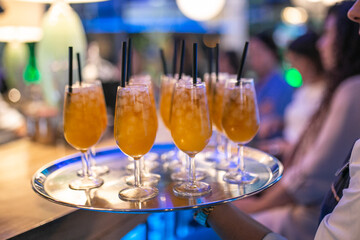 Cocktail in disco