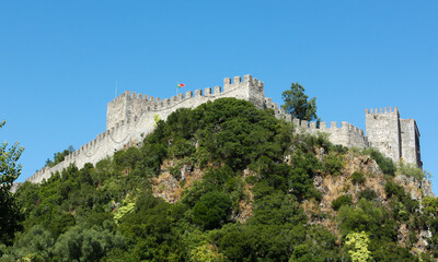 Fototapeta premium Castle of Leiria, Portugal 
