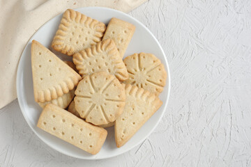 Various shortbread cookies