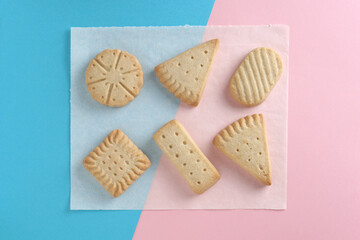 Various shortbread biscuits