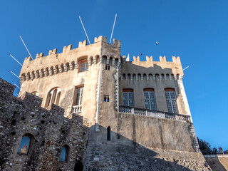 Château Grimaldi au Haut de Cagnes à Cagnes sur Mer sur la Côte d'Azur