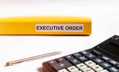 Executive order inscription. President's law and legislation