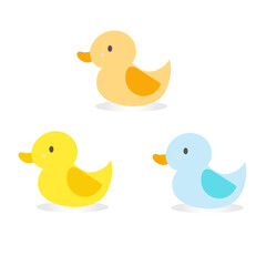 baby shower art design ducks background child toy childhood