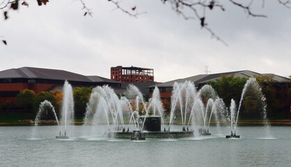fountain in the park