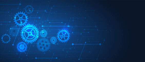 Abstract technology background