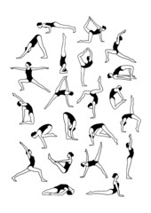 yoga asanas