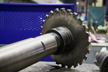A durable high-quality cutter with a diameter of 315 mm for metal rolling of high-strength carbide...