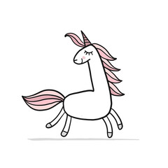 Cute little unicorn for your design