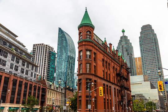 Gooderham Building In Toronto,