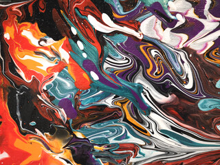 Fototapeta na wymiar Fliud Art Abstract Trendy colorful background, fashion wall paper. Alcohol ink. Epoxy resin.Marbleized effect.Liquid acrylic paint.