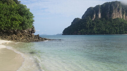 Fototapeta premium Beutifull Island beach in Krabi Thailand