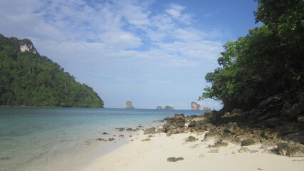 Beutifull Island beach in Krabi Thailand
