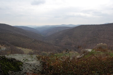 panorama of eastern Rhodopes