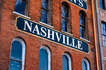 Nashville Has Real History - obrazy, fototapety, plakaty