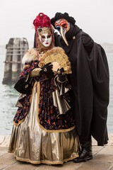 Fototapeta premium Mask in carnival of Venice