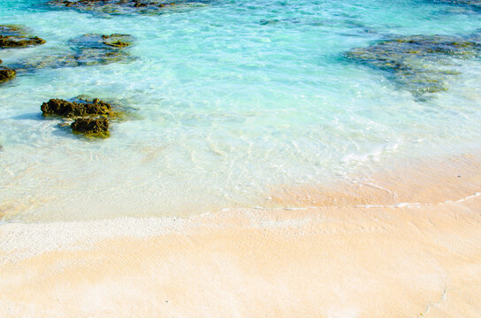 Rocks on the beach, vitamin sea