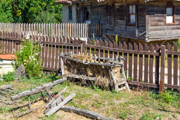 Nineteenth century Houses in Brashlyan, Bulgaria