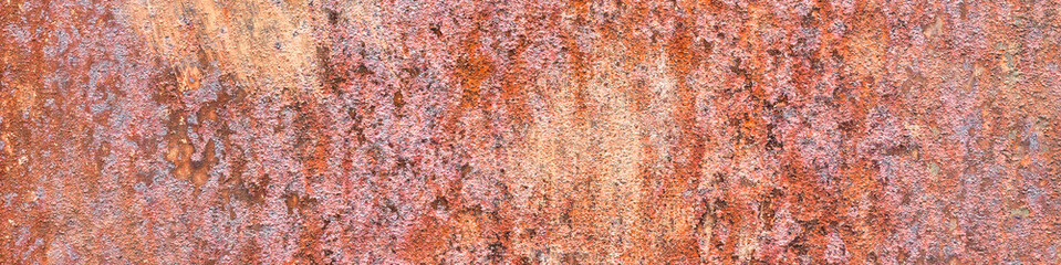 Industry color: rusty iron background