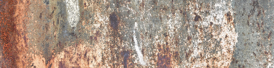 Industry color: rusty iron background