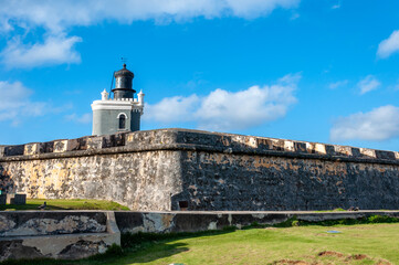 Castillo San Felipe Del Morro Watchtower Lookout, Old San Juan, Puerto Rico
