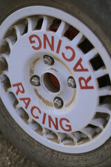 wheel of the car