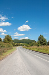 Fototapeta premium British road in the countryside