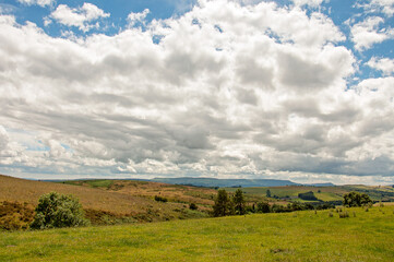 Obraz premium Welsh landscape in the summertime.