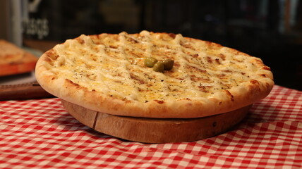 pizza frango e catupiry