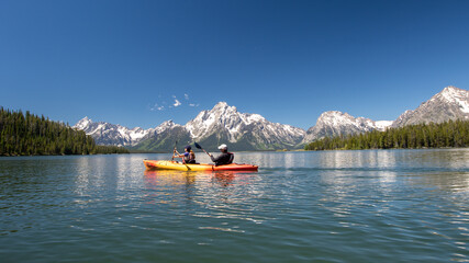 Kayaking in Grand Teton National Park