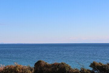 町屋公園からの眺望（神奈川県大磯町）