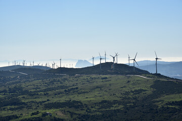 Road to Casares from Malaga, Spain 