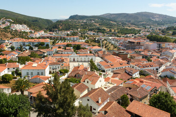 Fototapeta na wymiar View of the village, Porto de Mós, Portugal