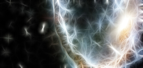 Space background with dark matter. Elements of this image furnished by NASA