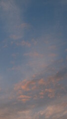 clouds at sunset