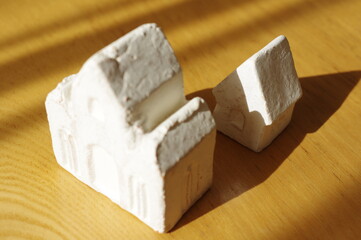 家の日当たりのイメージ素材