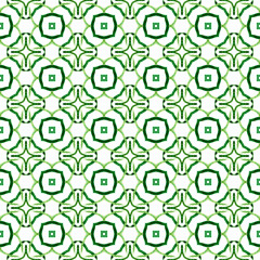 Chevron watercolor pattern. Green bold boho chic