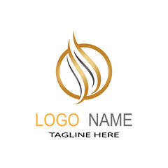 Obraz premium hair icon vector illustration design logo template