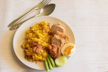 Chicken Biryani is an Indian dish.