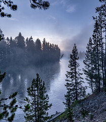 Hayden Valley and Yellowstone River, Yellowstone National Park