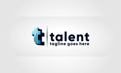 Alphabet Letter T Logo
