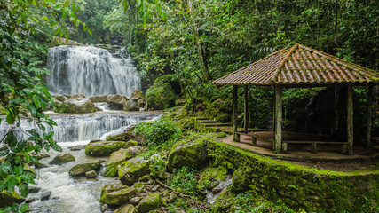 Paccha waterfall in Moyobamba - Peru