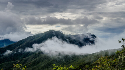 Jepelacio's mountains in Moyobamba - Peru