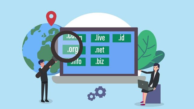 Two people working for search engine optimization