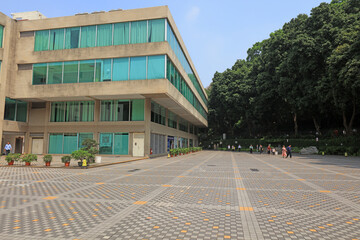 Architectural scenery of Taitai square, Guangzhou City, Guangdong Province, China