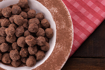 Pipoca Gourmet de chocolate