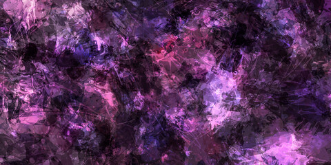 abstract fractal colorful pink purple lilac rose ruby marbled stone wall concete cement grunge image paint background bg texture wallpaper art frame sample illustration board