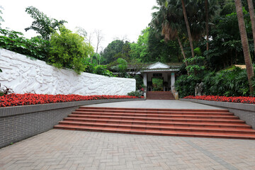 Park Architecture in spring, Guangzhou, China