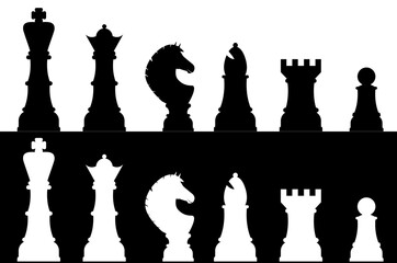 Chess figures design